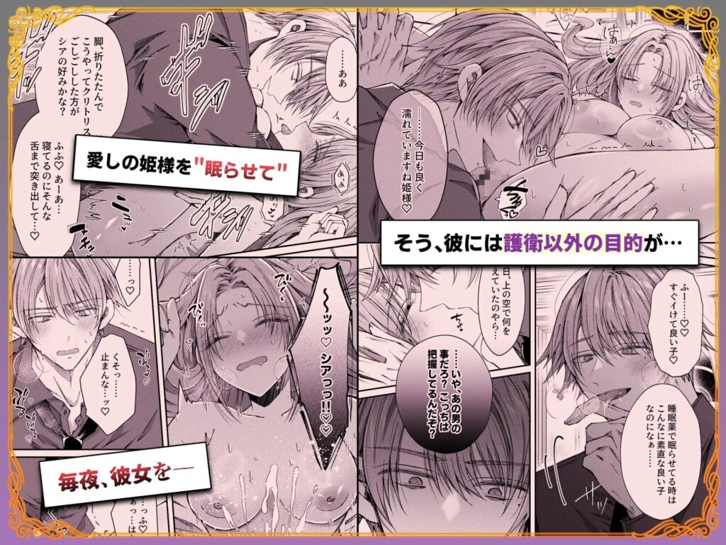 姫様に忠誠を誓ったはずの軍人は、逆に誓いを求める狂犬になりました［はとペア］
