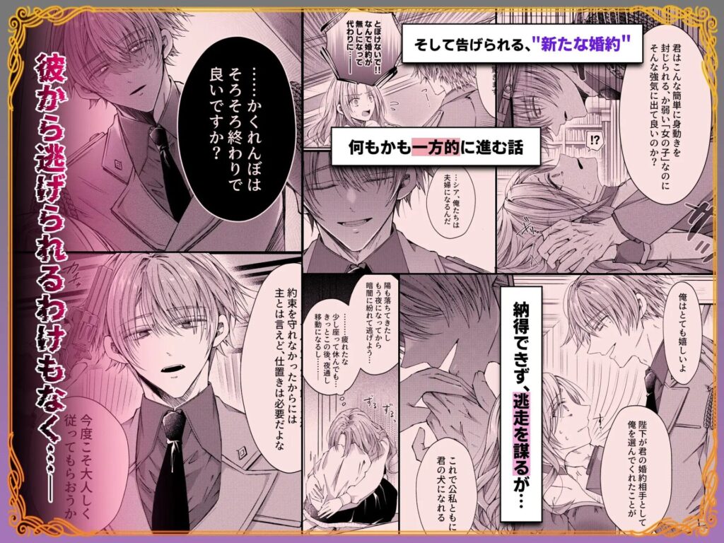 姫様に忠誠を誓ったはずの軍人は、逆に誓いを求める狂犬になりました［はとペア］