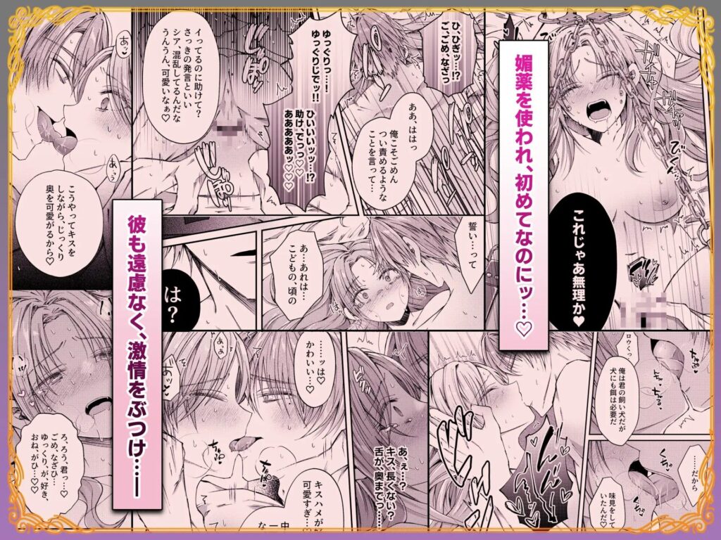 姫様に忠誠を誓ったはずの軍人は、逆に誓いを求める狂犬になりました［はとペア］