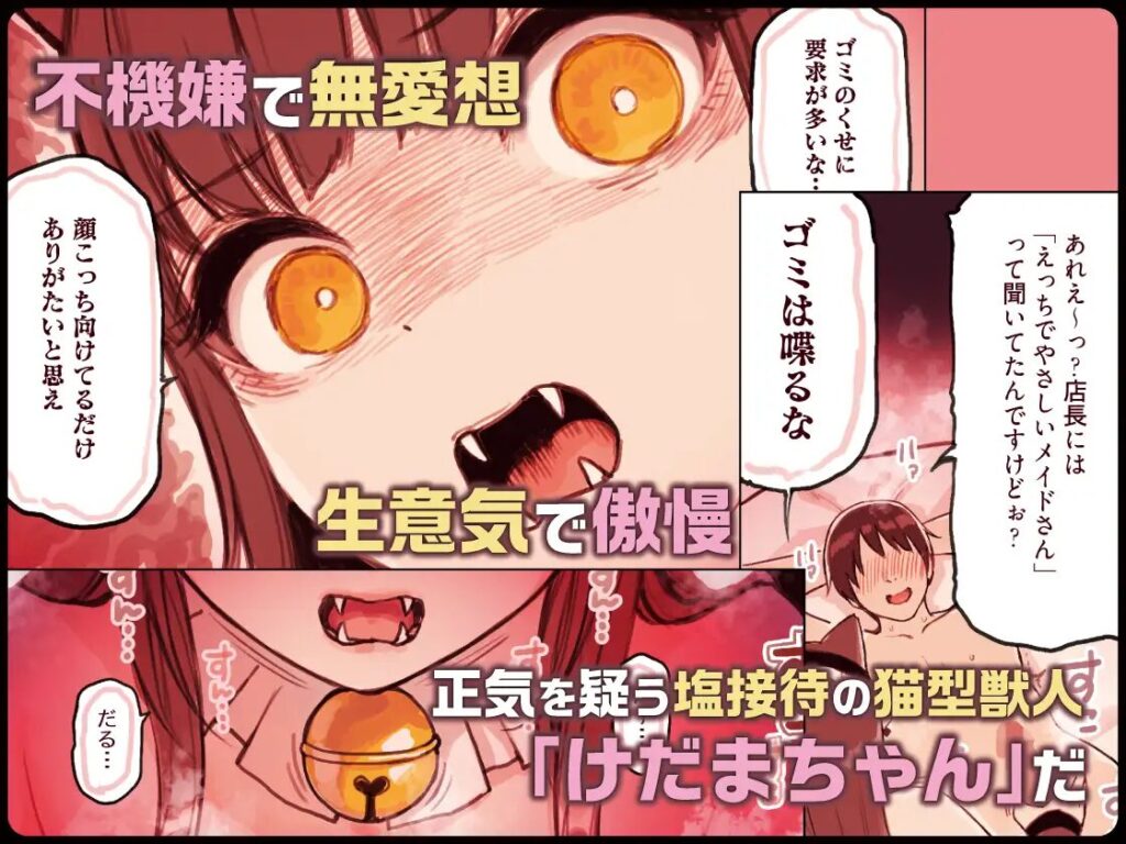 ［けも耳手コキ店の地雷嬢］ふくらすずめ