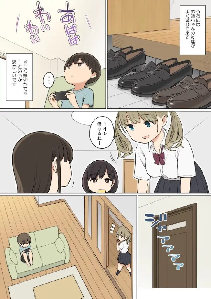 ［お姉ちゃんの友達がエッチな人ばかりだったから］ひぐま屋