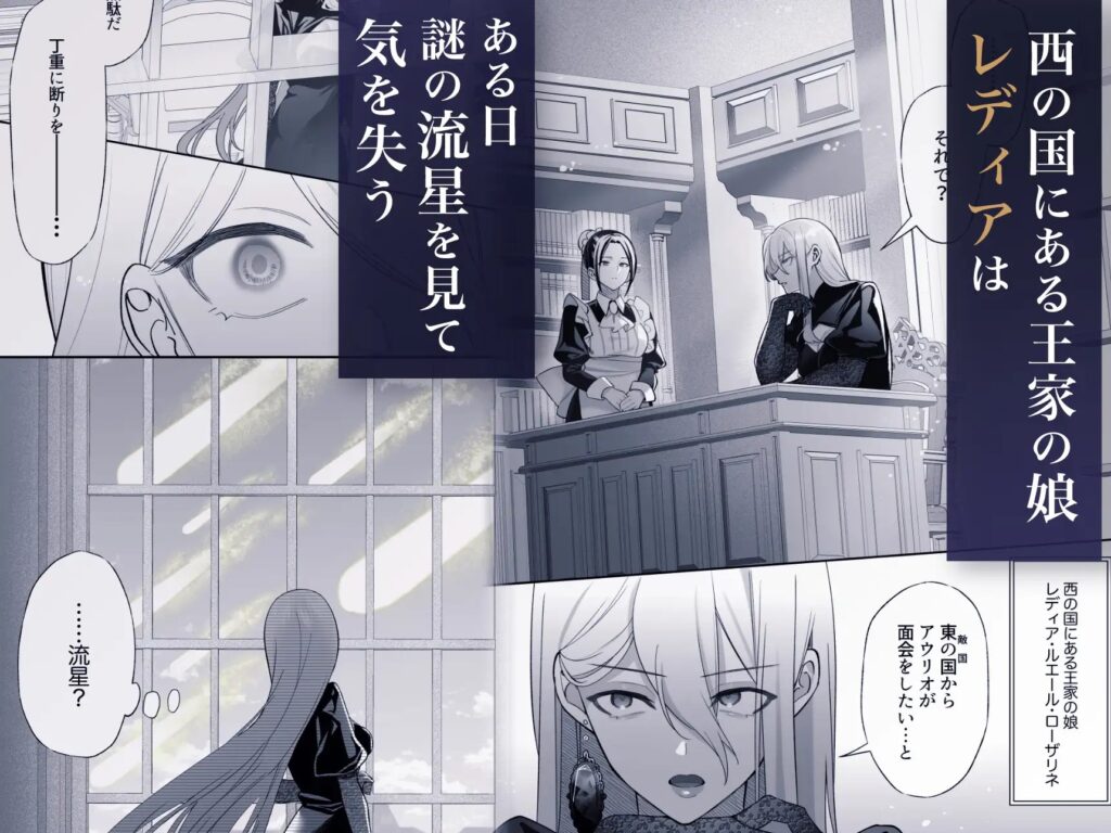 ［王女殿下は謎の豹変執着王子に孕ませられる］藍田まろやか