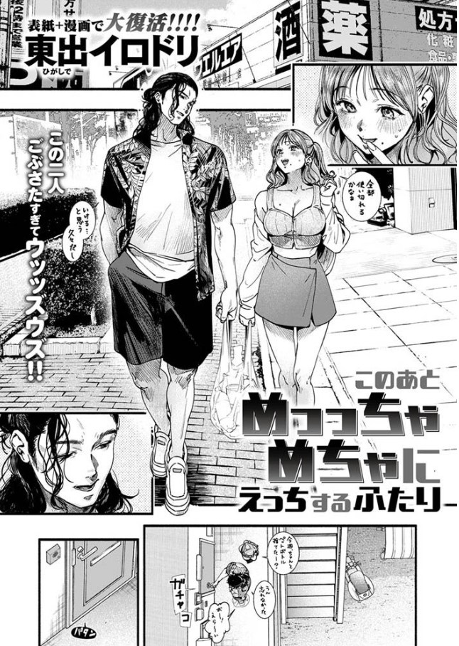 このあとめっっちゃめちゃにえっちするふたり[東出イロドリ]